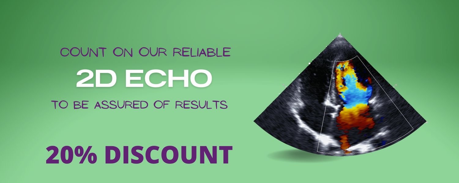 20% Discount on 2D Echo at Qtest Pune